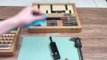Hommel Slip Gauge Holder Set