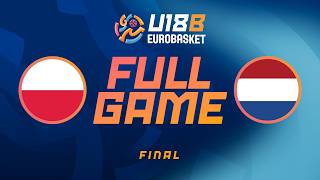 LIVE - Poland v Netherlands | FIBA U18 EuroBasket 2026 Division B | Final LIVE - Poland v Netherlands | FIBA U18 EuroBasket 2026 Division B | Final