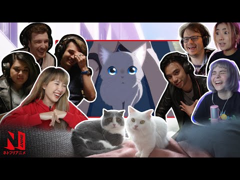 AniTubers and REAL Cats Watch A Whisker Away | Netflix Anime