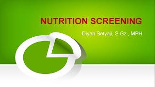 Skrining Gizi [nutrition screening]
