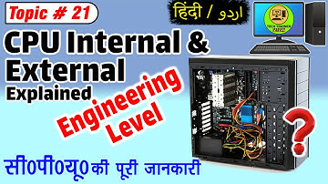 Computer Ports and Connectors on Front and Back side of CPU | Topic 21 | CPU ports Uses and Function
