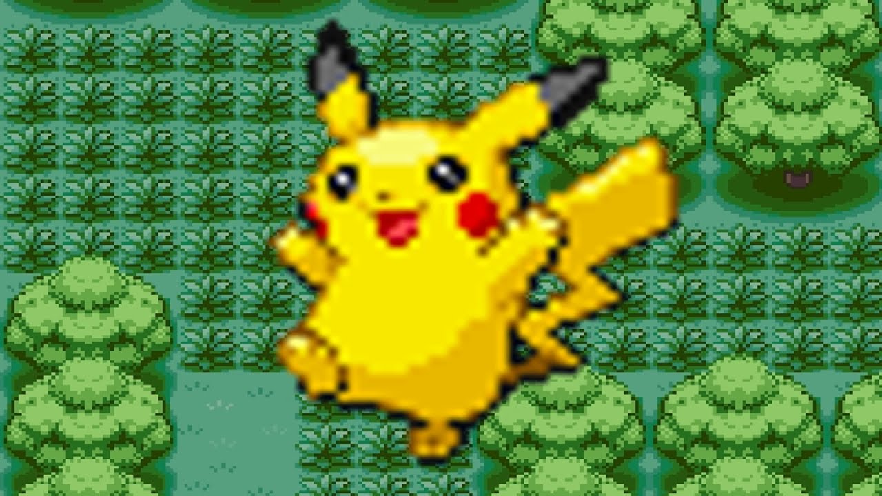 How to find Pikachu in Pokemon Fire & Green - YouTube