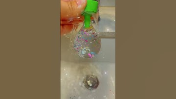 DIY nano tape balloons #asmr #craft #squishy #nanotape