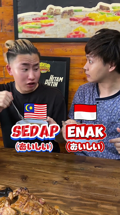 Bahasa Indonesia🇮🇩 VS Bahasa Malaysia🇲🇾