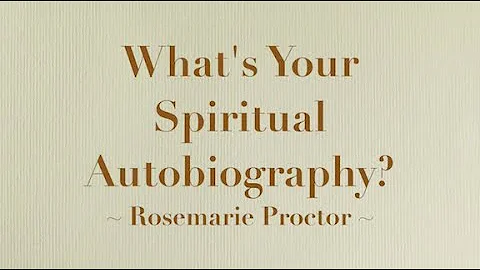 What's your Spiritual Autobiography? Jerry L. Mart...