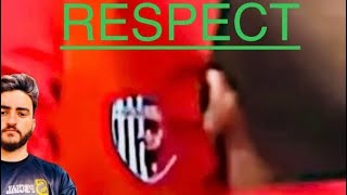 Respect moment in football