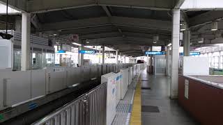 横浜市営地下鉄3000A形3271F 普通あざみ野行き 新羽駅到着