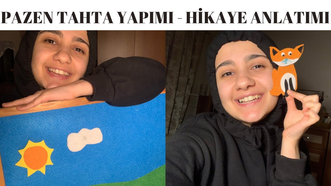 PAZEN TAHTA YAPIMI || Okul Öncesi Etkinlik Materyali, Hikaye Anlatımı