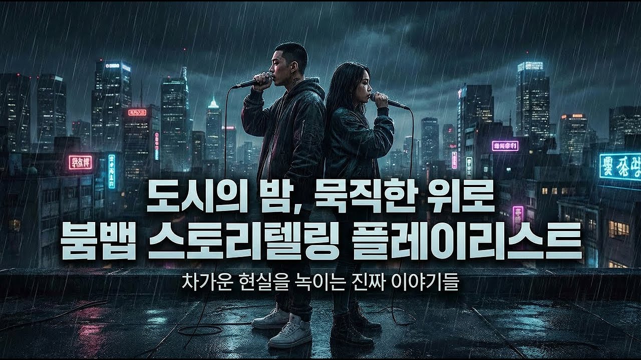 차가운 현실을 데우는 가장 묵직한 독백: 붐뱁 스토리텔링 플리 