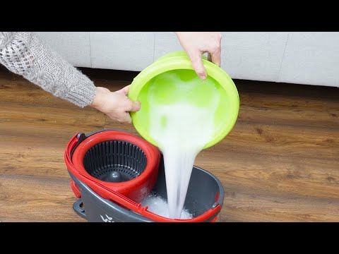 Streak-free floor cleaning.