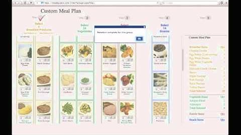 Meal Balance - Getting Started