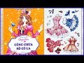 SÁCH DÁN HÌNH TRANG PHỤC CÔNG CHÚA - TẬP 5 CÔNG CHÚA SOCOLA - Sticker dolly dressing (Chim Xinh)
