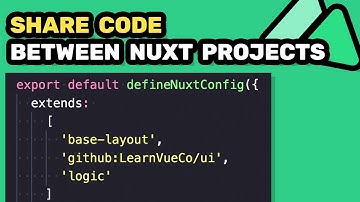 Nuxt Extends is going to be HUGE