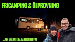 Årets Första Julmat I Husbilen, Testar Julöl. Janson Katastrof Utan Ansjovis Varahusbilsresor.se