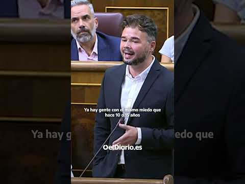 Rufián pide al