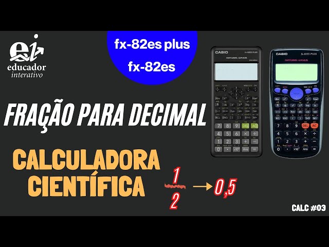 como transformar notação cientifica em numeros decimais na calculadora  cientifica 