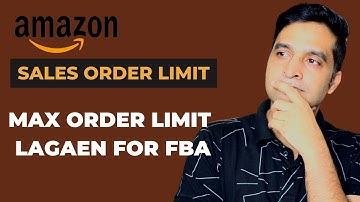 How to Set Max Order Limit on Amazon ae Seller central 2023 Digixcommerce Learning