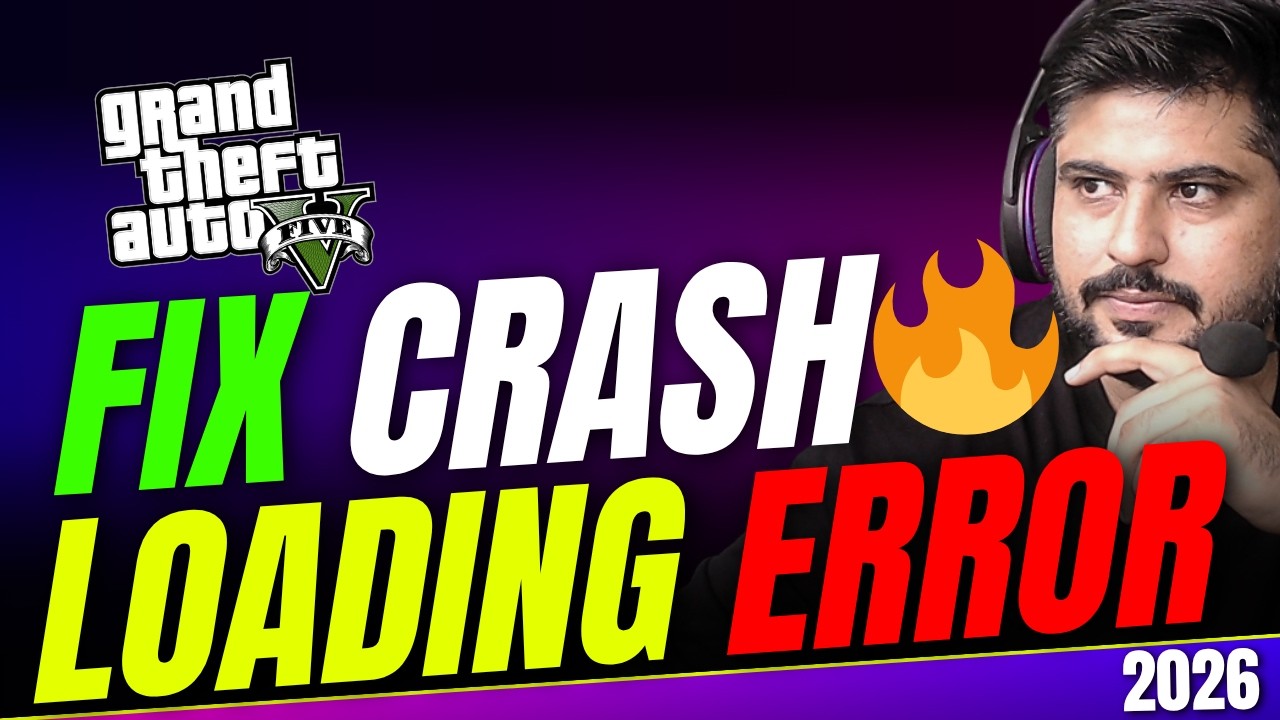 How to fix GTA 5 Loading Screen Problem | Story Mode crashes After a ...