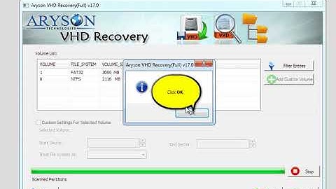 Aryson Virtual Hard Disk Recovery to Repair VHD File
