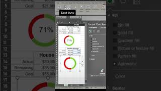 excel tip for progress chart percent