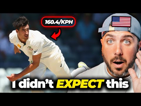 Cricket Bowlers Throw THIS Fast?! | American Reaction
