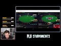 guest joins me to review my PLO cash play