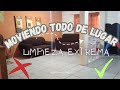 LIMPIEZA EXTREMA DE LA SALA 💯 Cambios ✅ Movimos Todo De Lugar ‼️✅ Después de la Depresión 🫂