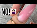 Common Mistakes in Efile Manicure