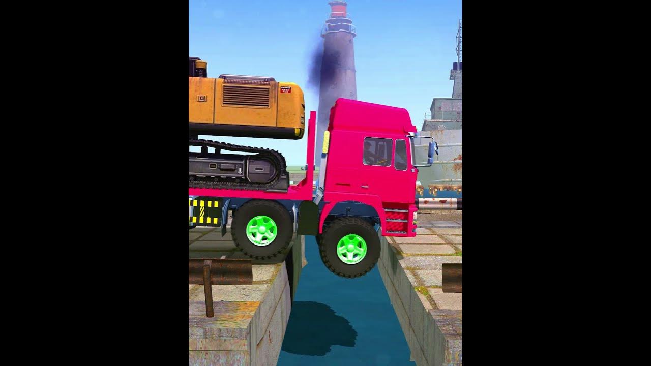 Spintires：MudRunner Truck Gameplay Ep309 #spintires #mudrunner   #simulation #drivingskills