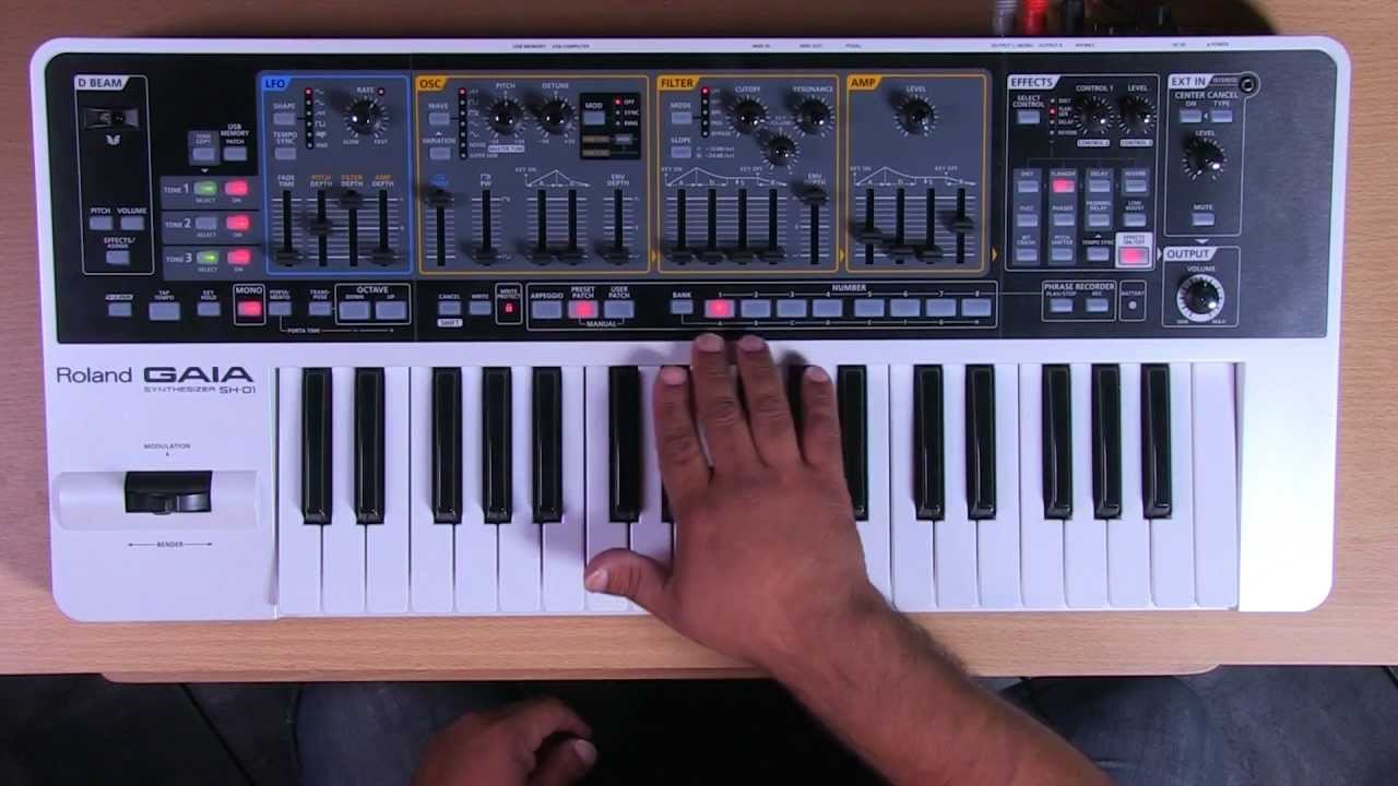 Roland Gaia Sound Designer Roland Gaia Sound Designer