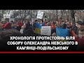 Хронологія протистоянь біля собору Олександра Невського в Кам&#39;янці-Подільському