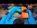 Upgrading the rudder on a Jackson Cruise FD Kayak