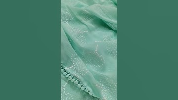 Georgette saree with foil print & lace border.digital print blouse with sequence work,Price :999+$