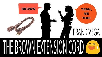 The Brown Extension Cord | Frank Vega