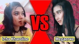 Tik Tok Cewek Cantik Icha Kharoline Vs Megaerwe Goyang Mantul Pilih Siapa?