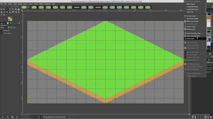 Make an Isometric tile pt3