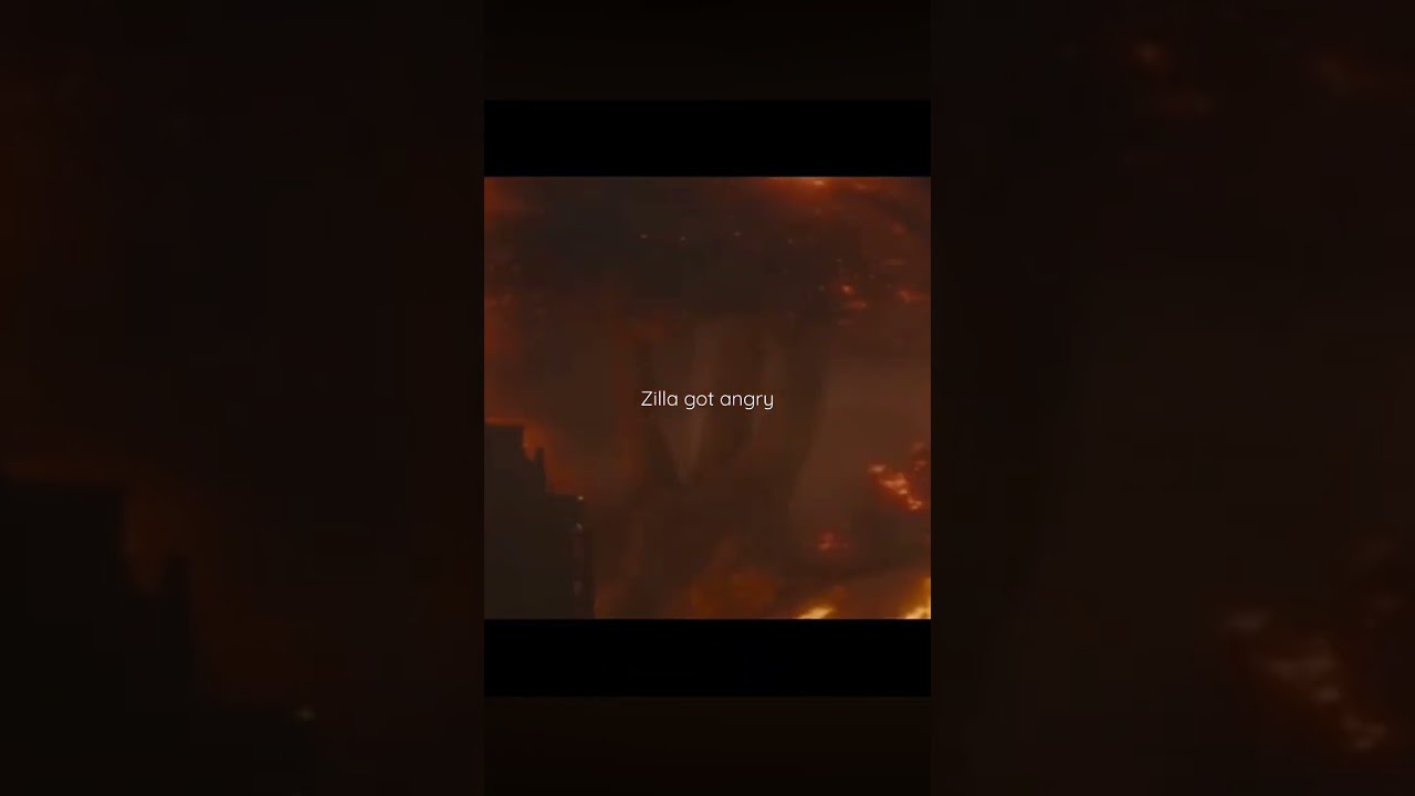 Gawdzilla get angry 