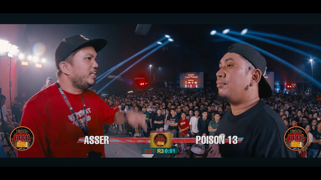 FlipTop - Poison13 vs Asser - YouTube