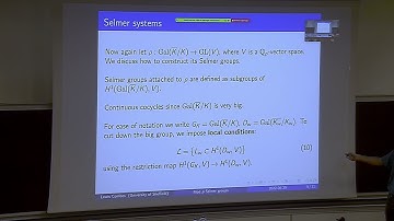 Lewis Combes - Computing Selmer groups attached to mod p Galois representations
