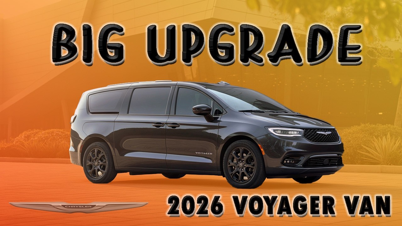 Most Affordable Minivan - 2026 Chrysler Voyager Hybrid – MPG Boost and Tech Upgrade