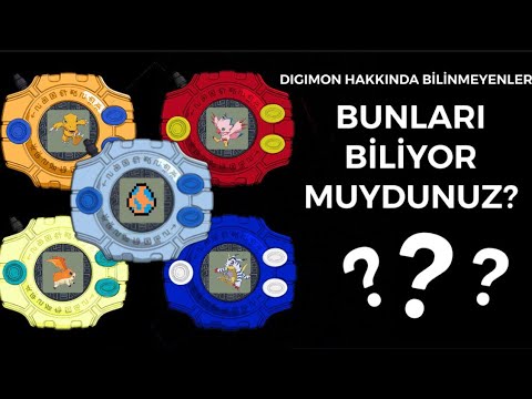 Digimon Algoritması -- Digimon Hakkında Bilinmeyenler