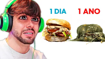 O que acontece quando os alimentos apodrecem?