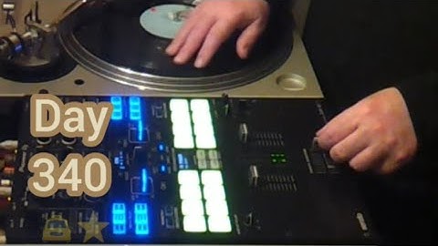 Scratching Day 340.  Twiddle   day 1 practice