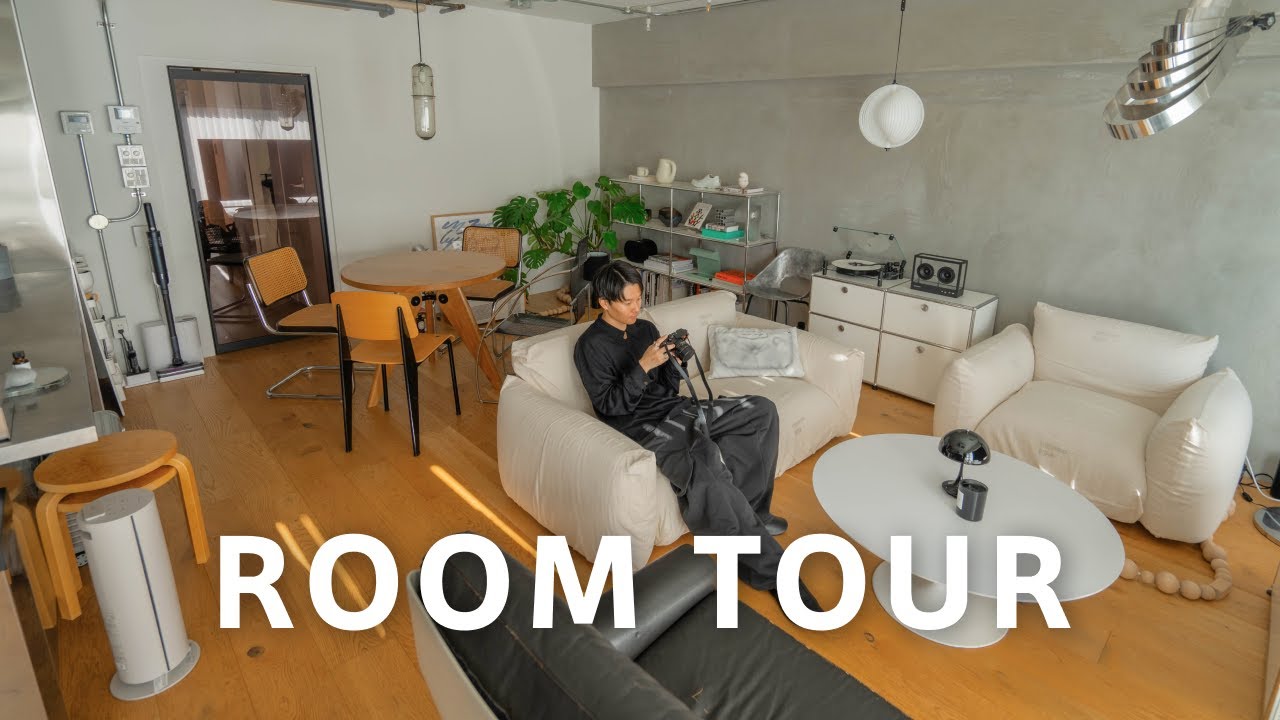 【ルームツアー】ファッションディレクター&ショップオーナー｜リノベ1LDKに名作家具と部屋を埋め尽くす洋服たち｜髙島 涼｜80平米｜20代男性