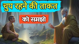 कम बोलने कि आदत डालो - Buddhist Story On POWER OF SILENCE | Gautam Buddha Story