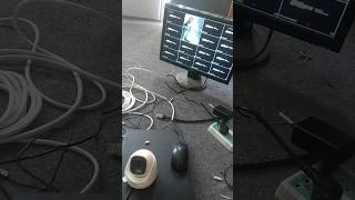 installation DVR and analog camera