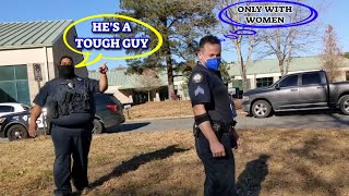 Police Intimidating Female Auditor And Failing