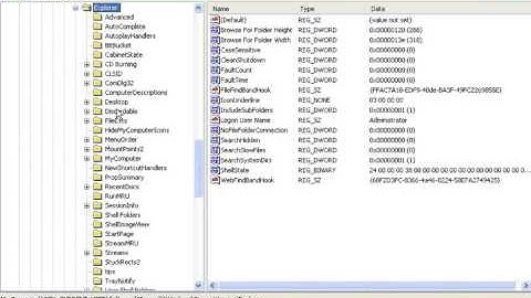 7 Virus located in Registry