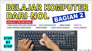 Tutorial Belajar Komputer Dari Nol, Fungsi Tombol Keyboard Komputer Yang Jarang diketahui Bagian 2