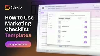 How to Use Marketing Checklist Templates